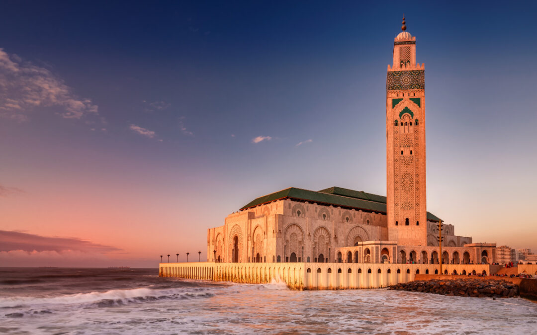 Hassan II Mosque in Casablanca