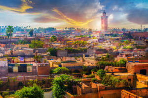 Marrakech, the red city