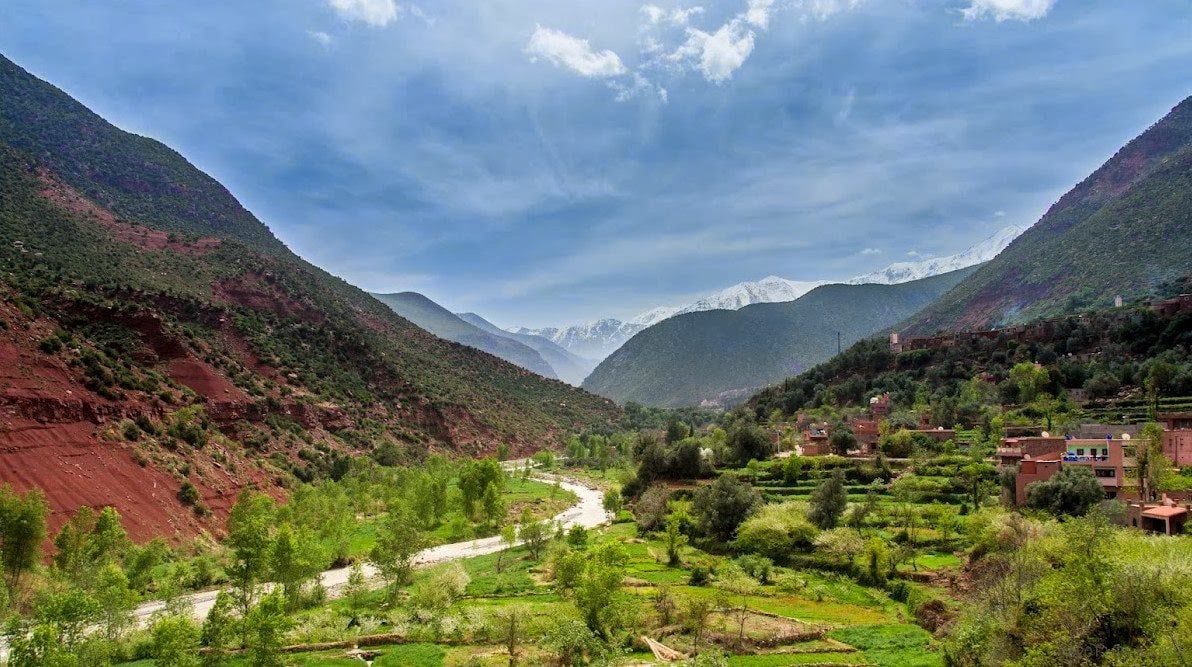 Excursion from Marrakech to the High Atlas mountains